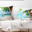 Coussin de plage pour îlot de plage à praslin de mer seychelles-846389612