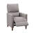 Upholstered Manual Pushback Recliner Armchair-720110222