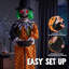Clown animé d'Halloween de 4,9 pi