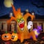Décoration extérieure d'Halloween