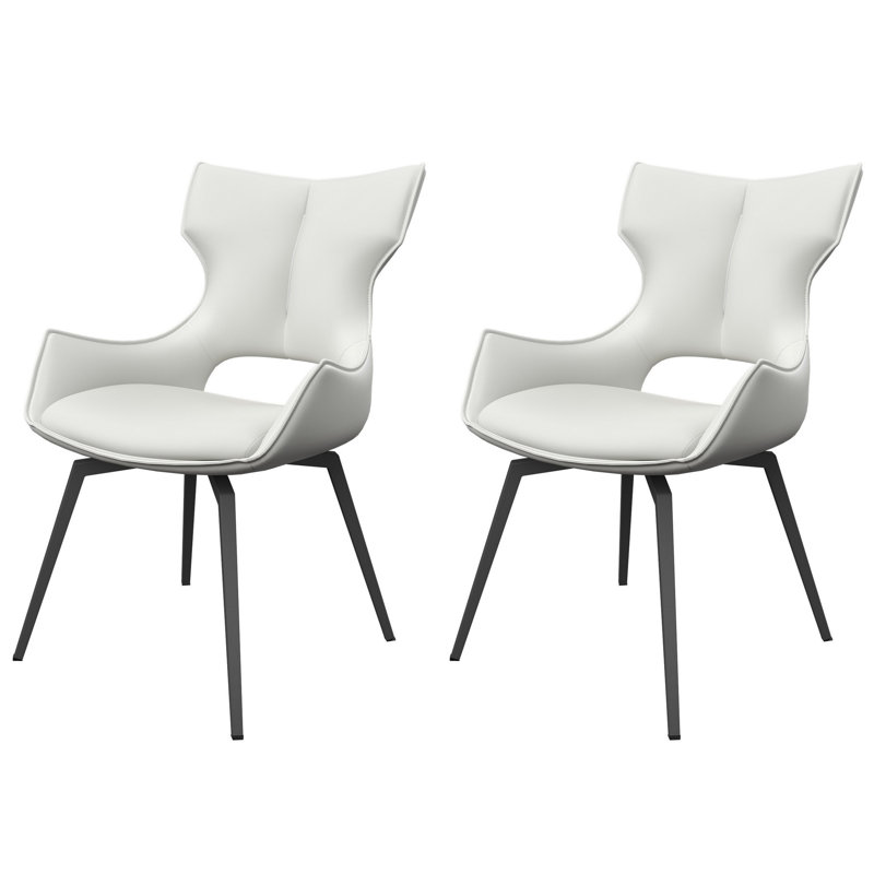 Deloney Armchair, White