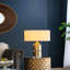 Lampe de table - avec abat-jour tambour