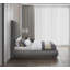 Lit plateforme tapissier en bois massif Prudhoe-88469392-88469394