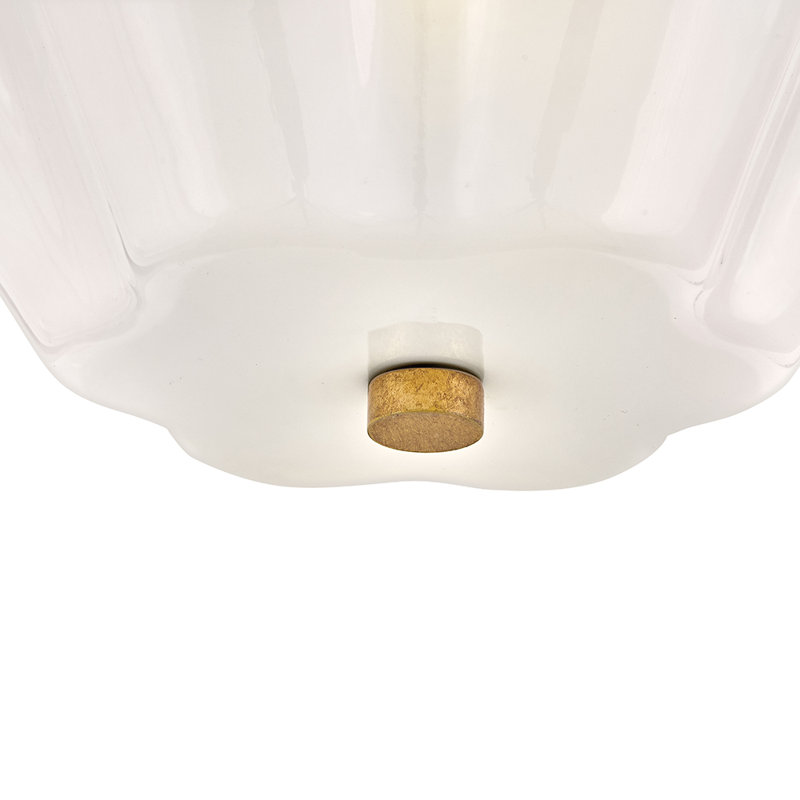 Aubrielle Medium Semi-Flush Mount, Gold