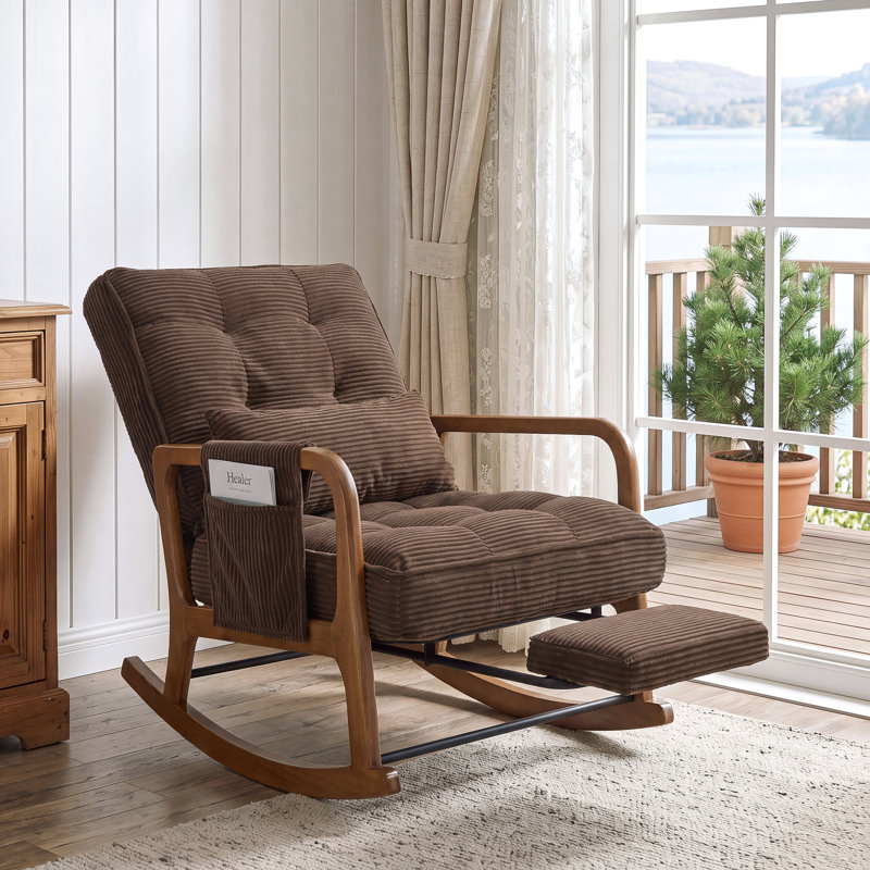 Solid Wood Rocking Chair