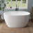 51'' Acrylic Freestanding Tub Freestanding Soaking Bathtub