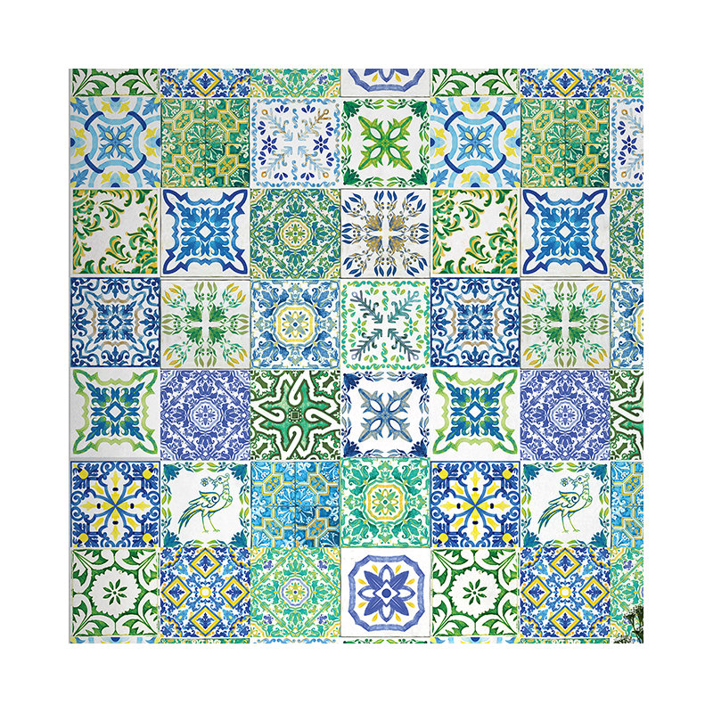 15cm W x 15cm L PVC Peel and Stick Mosaic Tile, 1 Pack