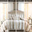 Édredon en fausse fourrure double / grand - rembourrage, 2 taies décoratives, 1 coussin décoratif, couleur sable`` literie de qualité 4 pièces ultra douce`` sable``