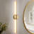 Brynie Iron Metal LED Hardwired Semi Flush Mounted Sconce-760263718-768388027