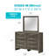 Commode Marilla G1505-D, gris