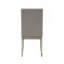 Ensemble de 2 chaises d'appoint rembourrées