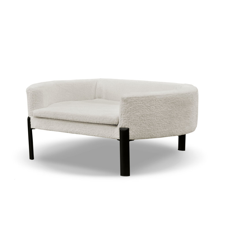 Polyester Pet Bed, White