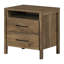 Table de chevet 2 tiroirs Gravity