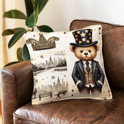 Abstract Throw Pillow