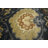 Ikat Hand-Knotted Wool Dark Slate/Cream/Blue Area Rug
