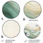 Denis - Art mural rond abstrait en métal-109589074