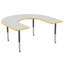 Table d'activité 60 "x 66" en forme de T avec pieds réglables-538156477-573455673-580520417
