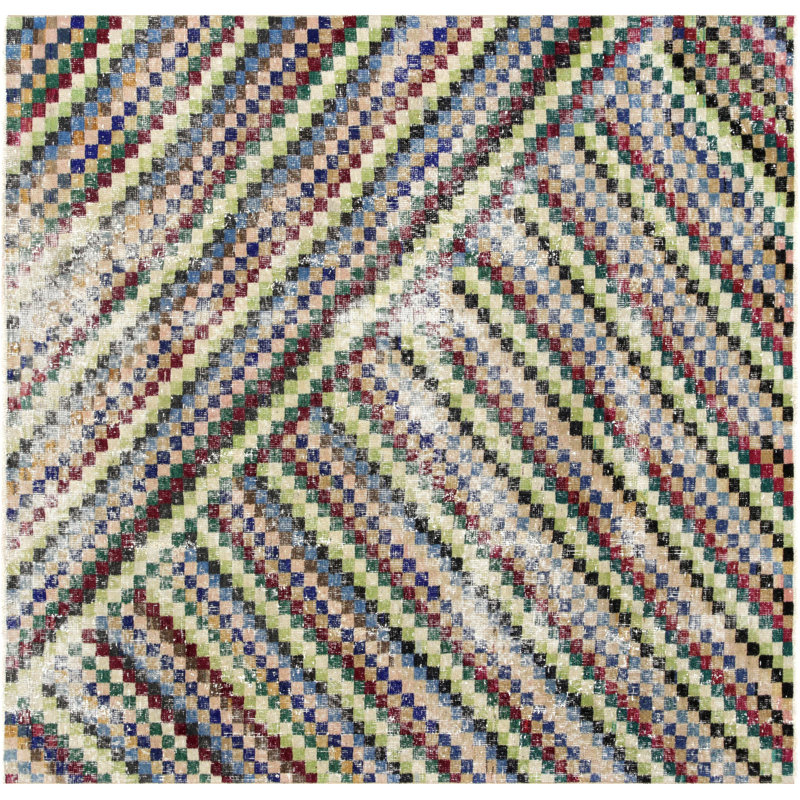 Square One-of-a-Kind 6' X 6'2 Area Rug