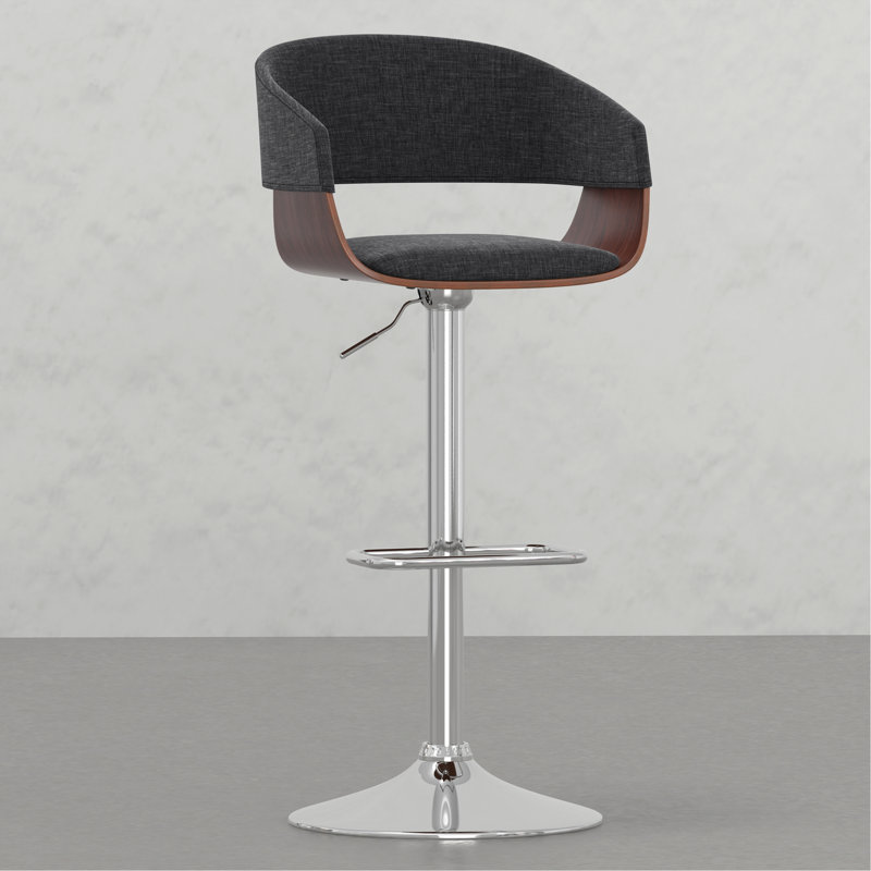 Adjustable Swivel Bar Stool