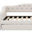 Upholstered Daybed With LED Belt And Trundle-2030248553