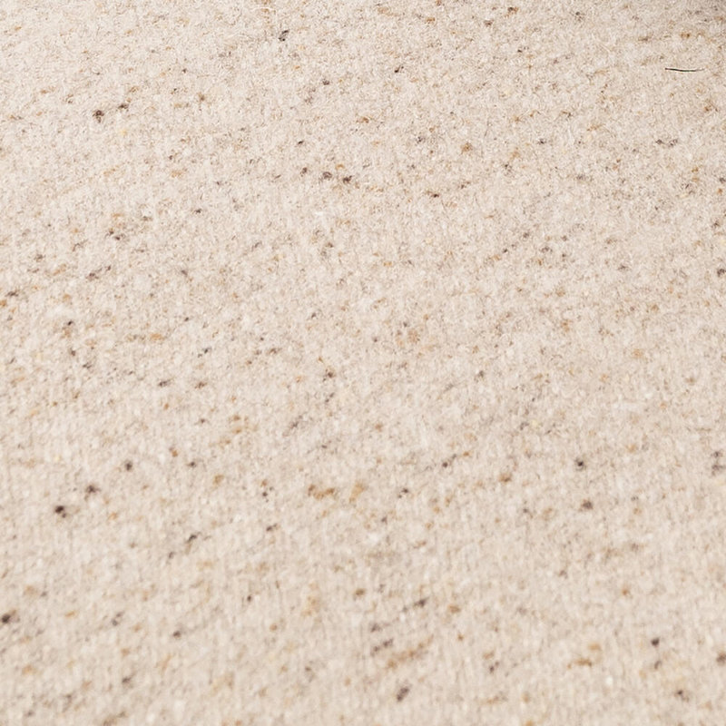 Fauteuil rembourré Anasia, Camel Linen Blend
