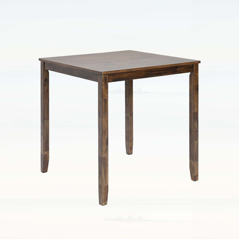 Table de salle à manger élégante, parfaite pour les petits espaces, 34.5"L*34.5"W*36"H, Walnut
