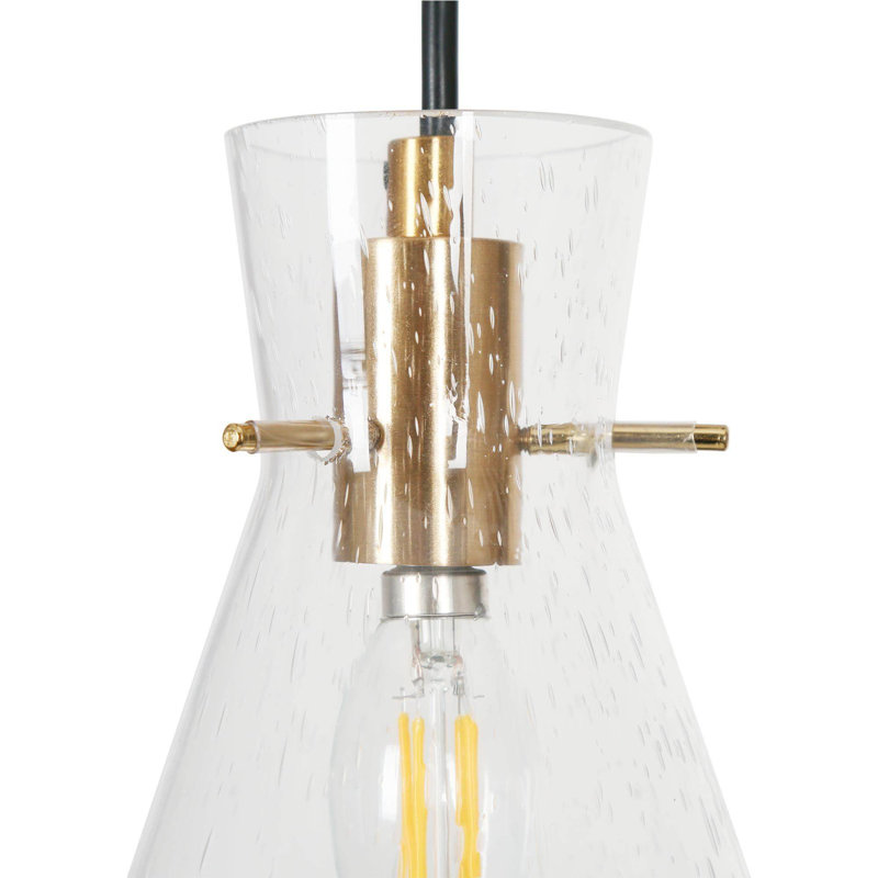 Luminaire suspendu conique à 3 lumières Layni