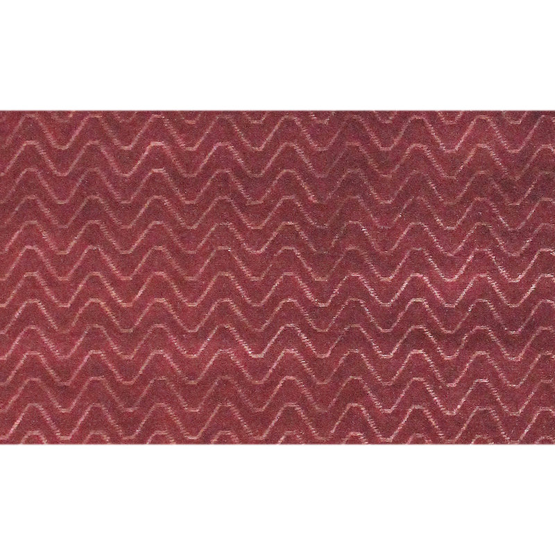 Hand Knotted Area Rug in Purple, Rectangle 6' x 9'