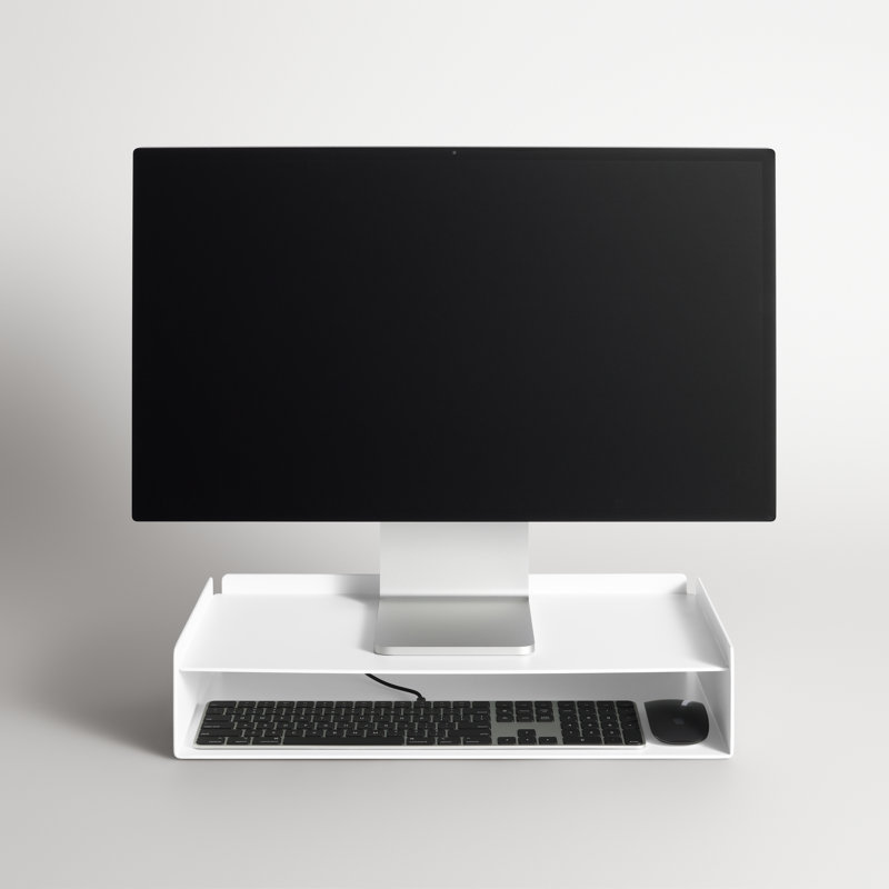 Tabs Monitor Riser, White