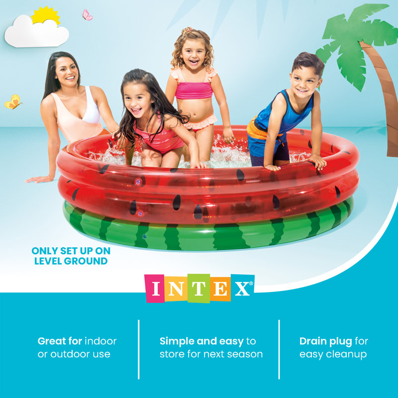 Piscine Intex Watermelon, 2 ans et plus