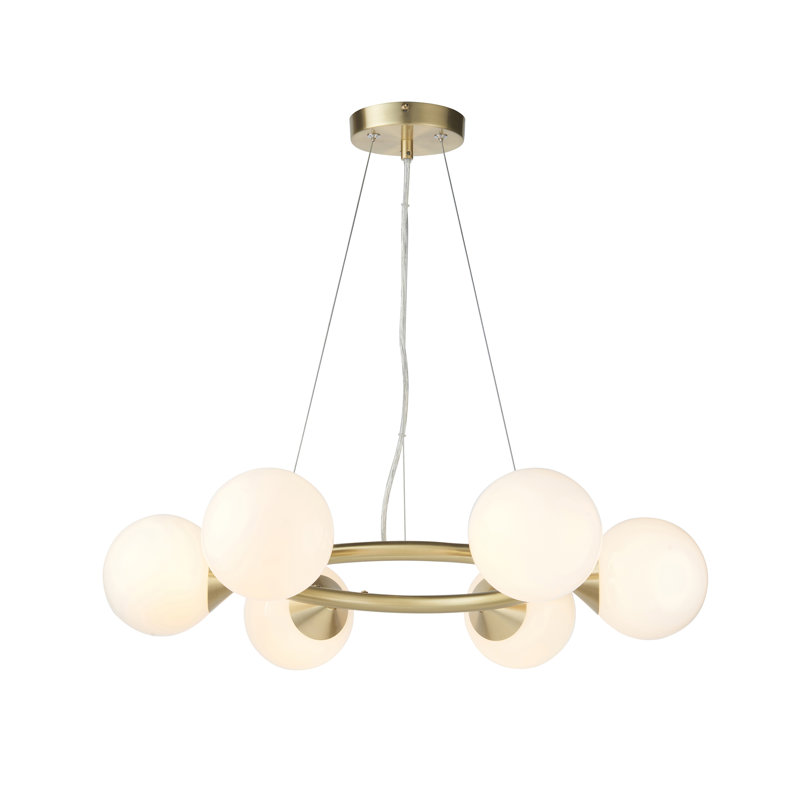 Bendeguz 6 - Light Waggon Wheel Chandelier