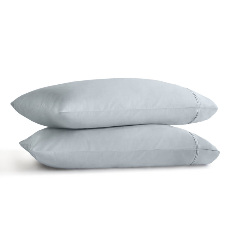 100% Egyptian Cotton Sateen Sheet Set, Blue, King