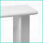 Table basse moderne avec pieds en L pour entrée - peu encombrante, facile à assembler, fabrication en panneau de fibres à densité moyenne durable-688315972