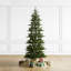 Sapin de Noël mince pré-éclairé-905069795