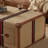 High luxury TV stand tea table combination