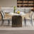 Deyana Modern Rectangular Sintered Stone Dining Table-1473457940