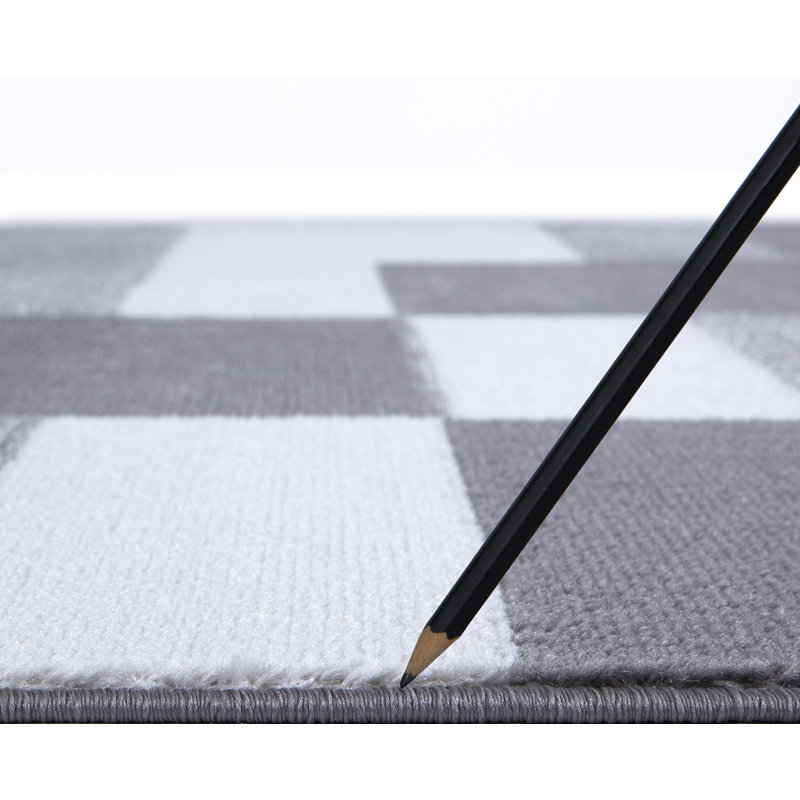 Tapis gris Demetri, Rectangle 5 pi 3 po x 7 pi 3 po