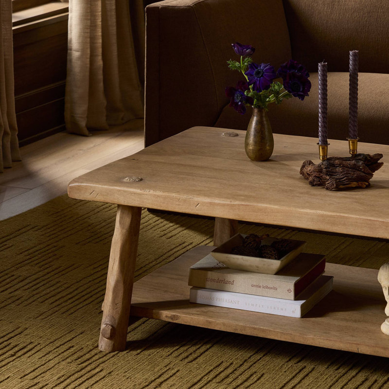 Hasia Solid Wood Coffee Table