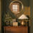 34.75'' Antique Gold Mirror