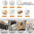 Two-Tier Stainless Rust-Resistant Adjustable Dish Rack