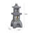 Arha Weather Resistant Floor Fountain with Light