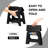 Black Foldable Step Stool