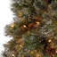 Arbre mélangé 9 'en cachemire et poils de neige avec 105 pommes de pin et 1 200 lumières claires - UL, 2317 pointes, diamètre: 69
