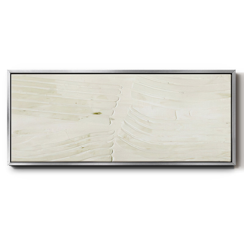 Roll Crossing I, Pas de tapis, H 17 po x l 25 po x P 2 po, Silver Floater Frame Canvas