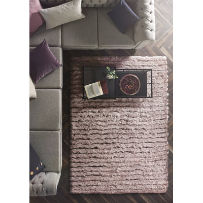 Solid Colour Hand Woven Area Rug