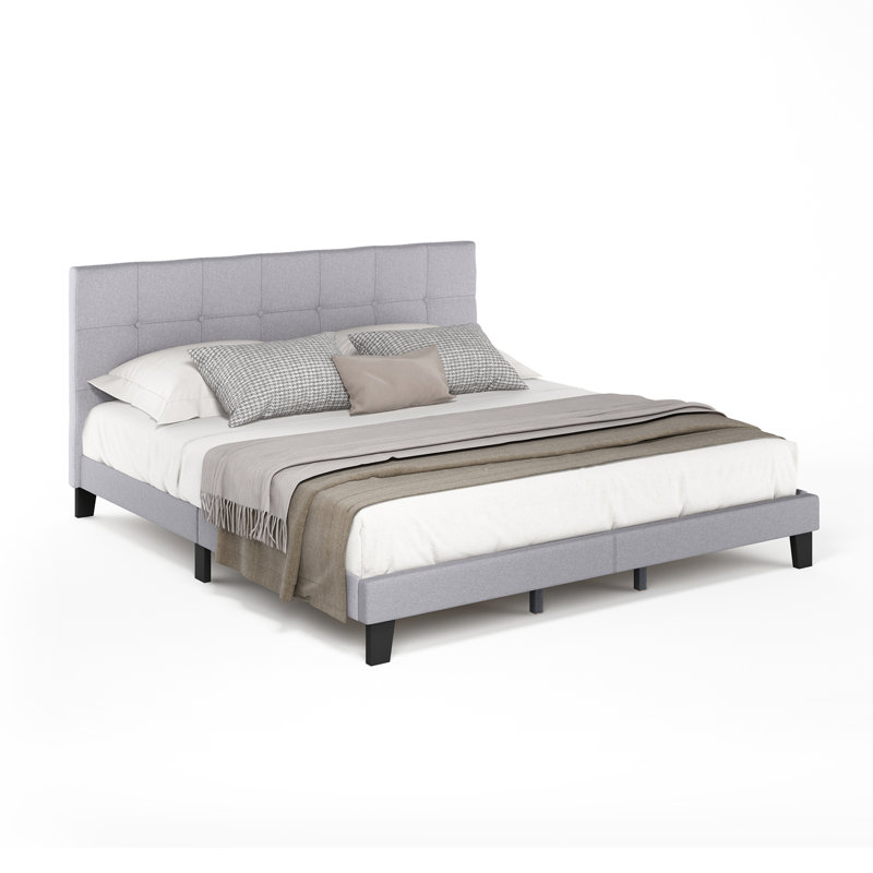 Alpern Upholstered Bed, Super King (6')