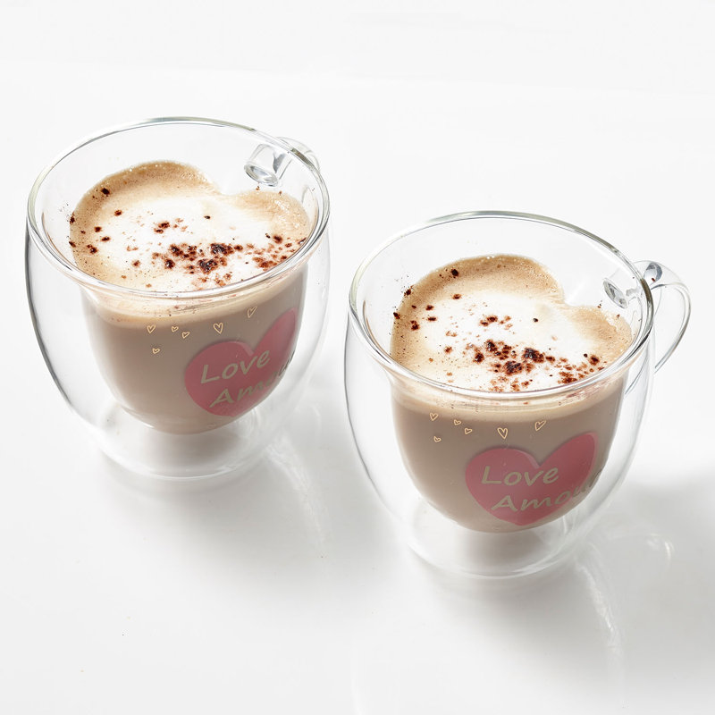 Parnetta Glass Coffee Mug