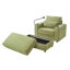 Fauteuil en chenille avec repose-pieds avec rangement-603317163
