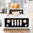 Classic Car-Shaped Platform Bed With Wheels-1907237449