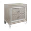 Table de chevet Cross Glam Champagne